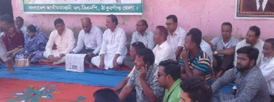 ঠাকুরগাঁওয়ে জেলা বিএনপির অনশন কর্মসূচি পালন।।।