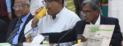 যে খাবার সংলাপে দুই পক্ষ তৃপ্তি ভরে খেলেন
