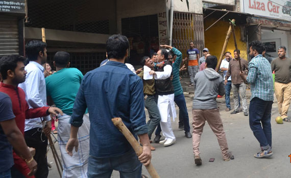 মির্জা আব্বাসের ওপর হামলা