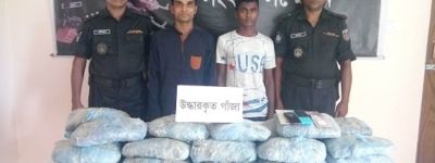 গাজীপুরে গাঁজাসহ দুই মাদক কারবারি আটক