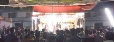থানার সামনে বৈশাখী মেলার নামে চলছে টিকিট বিক্রির জুয়ার আসর