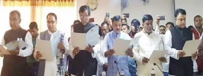 মৌলভীবাজারের সাত উপজেলার চেয়ারম্যানদের শপথ