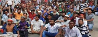 আন্দোলনে উত্তাল নওপাড়া ও খুলনা শিল্পাঞ্চল
