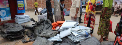 রোহিঙ্গাদের ত্রাণ বিক্রি