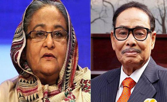 এইচএম এরশাদের মৃত্যুতে প্রধানমন্ত্রীর শোক